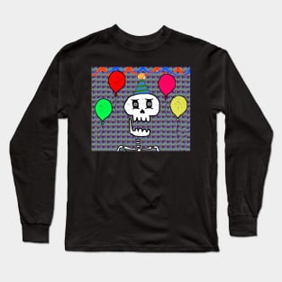 Skeleton Birthday Long Sleeve T-Shirt